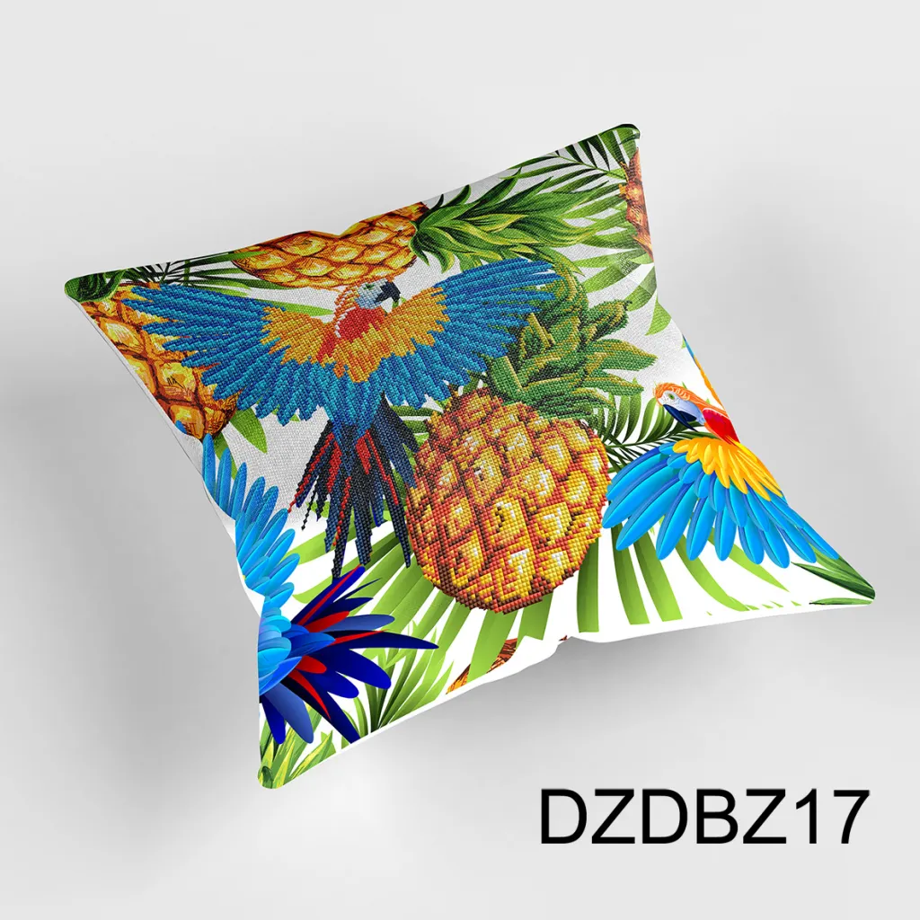 Diy Diamond Picture Pillowcase Crafts Throw Pillow - Yellow