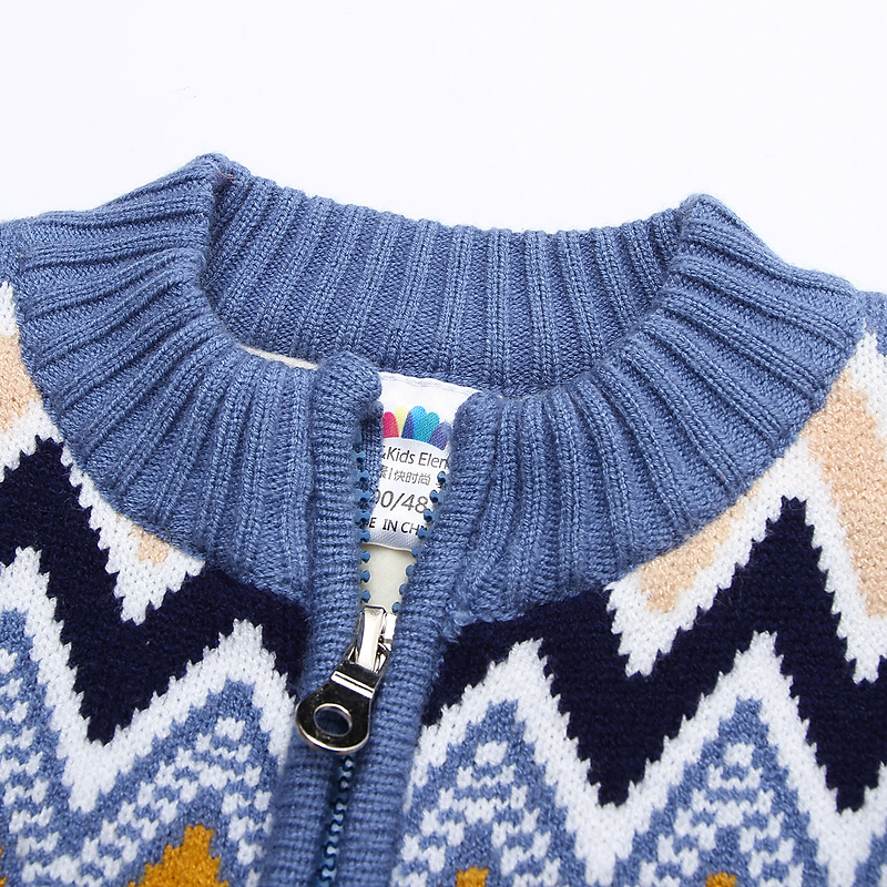 Title 6, Baby Plus Maglione con cerniera in velluto Giac...