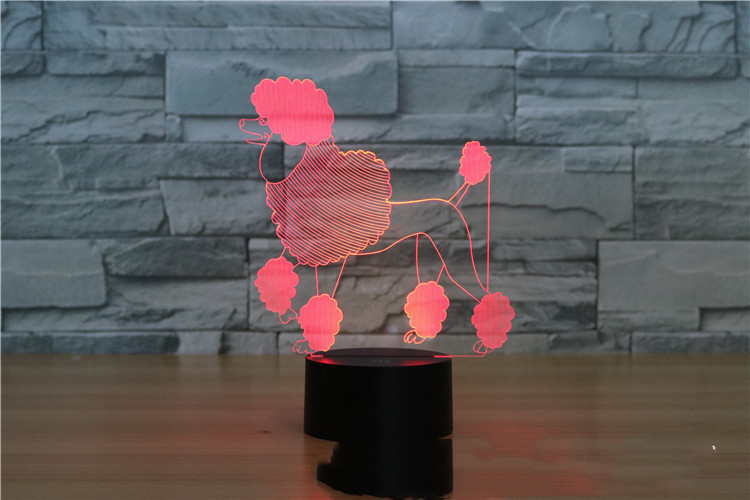 LED Poodle Night Light