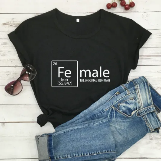European And American English Solid Color Printing T shirt V neck Black - Shop at LoveMi