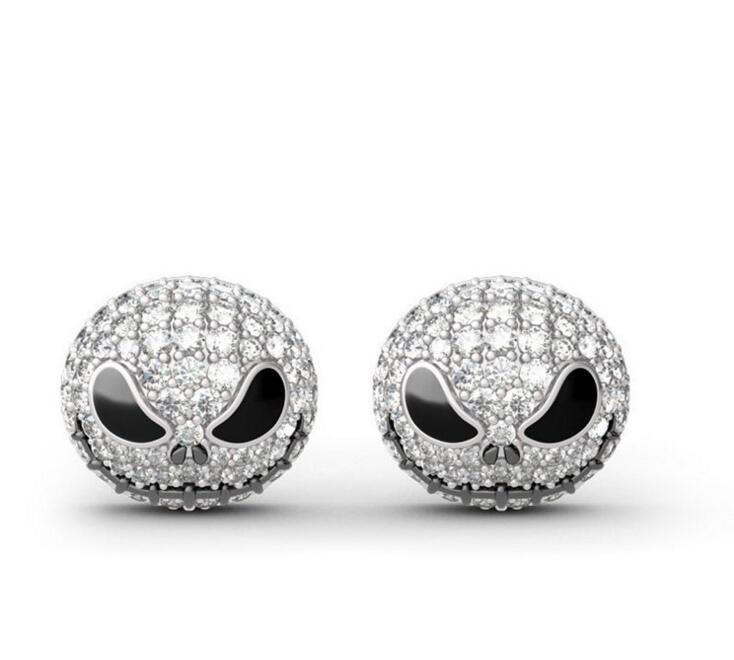 Title 5, Drop Oil Diamond Skull Demon Set Fashion Creati...