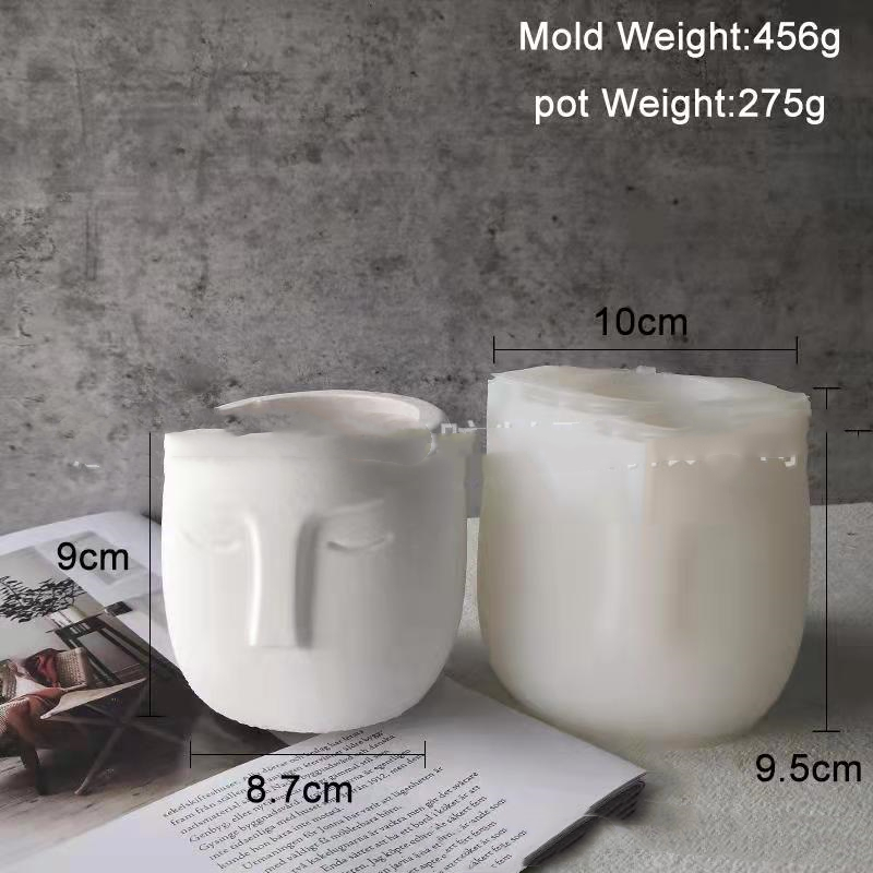Crystal Epoxy Silicone Mold DIY Plaster - 2