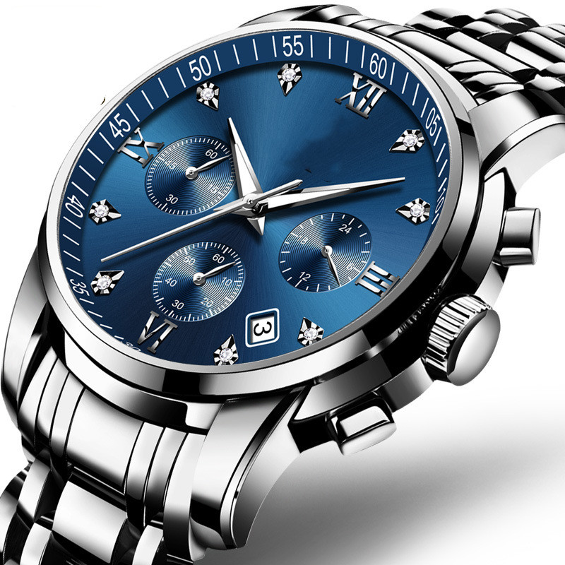 Men's And Women's Stylish And Versatile Quartz Waterproof Watch
