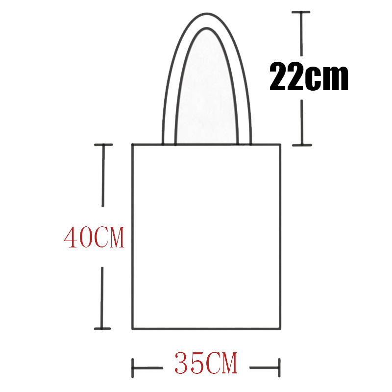 Title 1, Womens Handbag Canvas Tote Printed Shopping Ba...