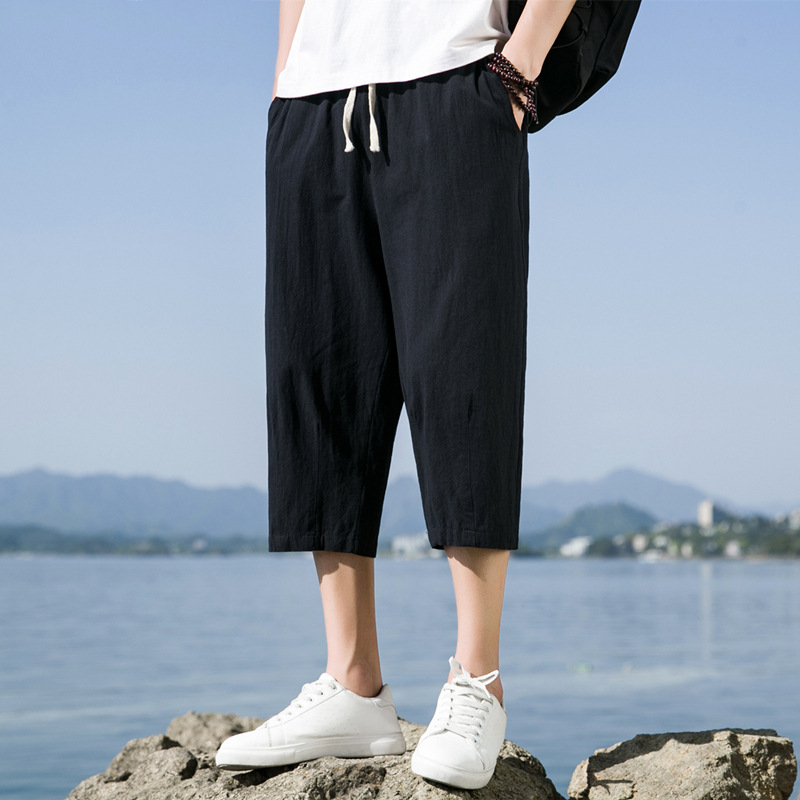 Title 1, Heren Casual Broek Grote Maat Japanse Losse Nie...