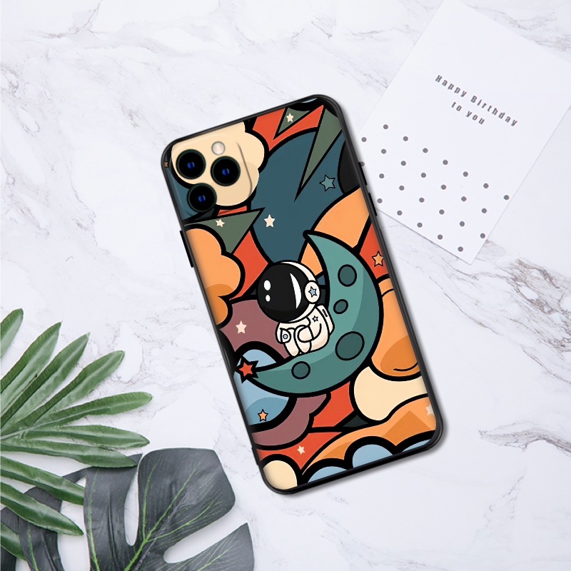 Happy Planet Soft Shell Silicone Phone Case - Image 3