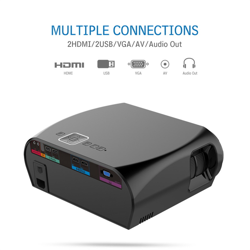 Hot-selling GP100 Mini Projector Home Office Business — foto 3