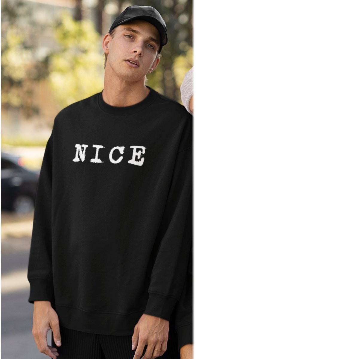 Loose Casual Men's And Women's Korean Style Loose Round Neck Top