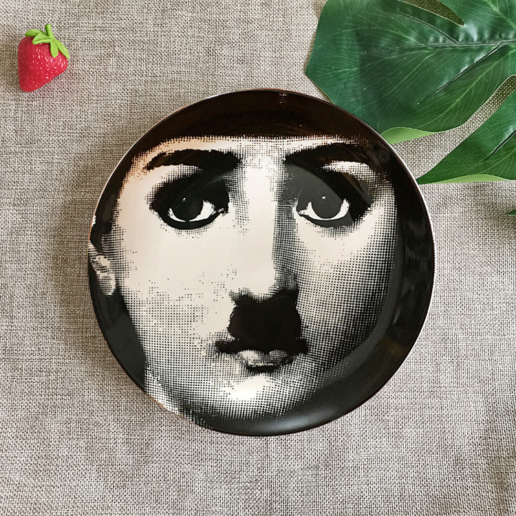 Title 27, Background Wall Ceramic Hanging Plate Wall Deco...