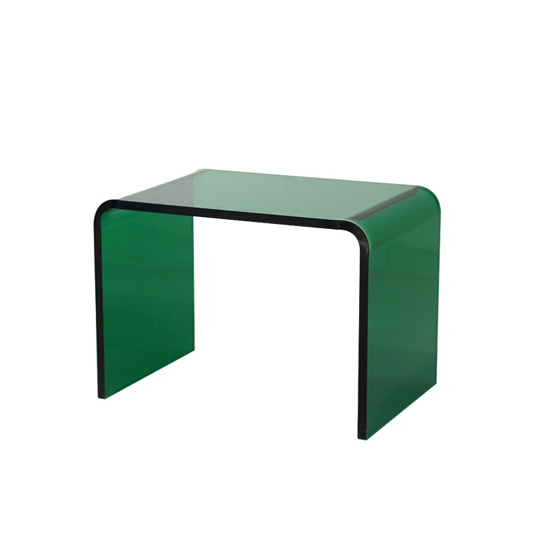 Title 5, Transparent Acrylic U-shaped Stool Low Stool Mi...