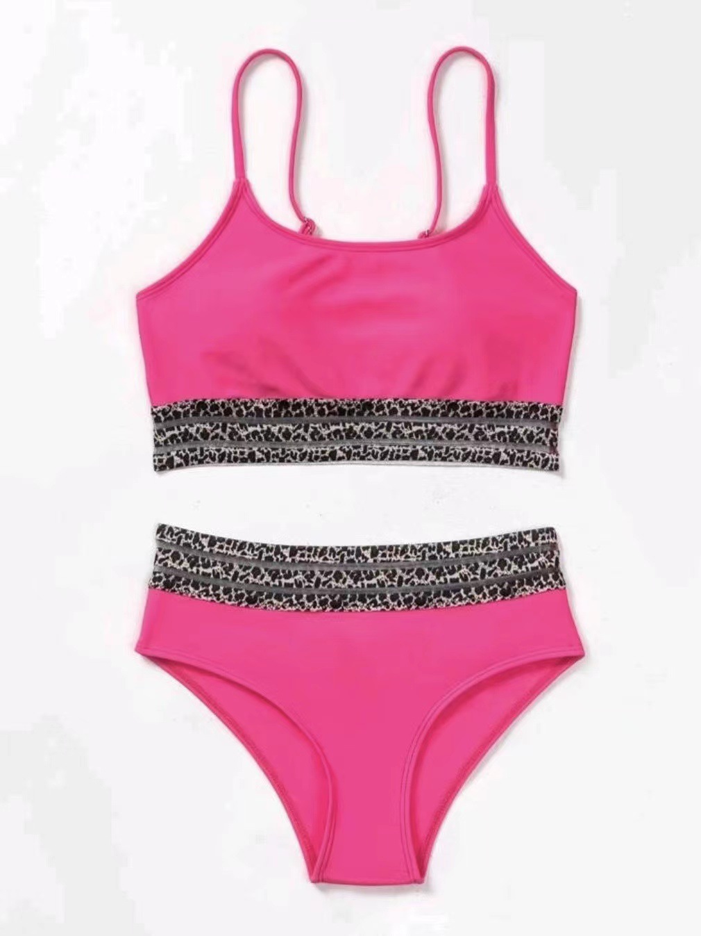 High Waist Split Bikini Women’s Swimsuit