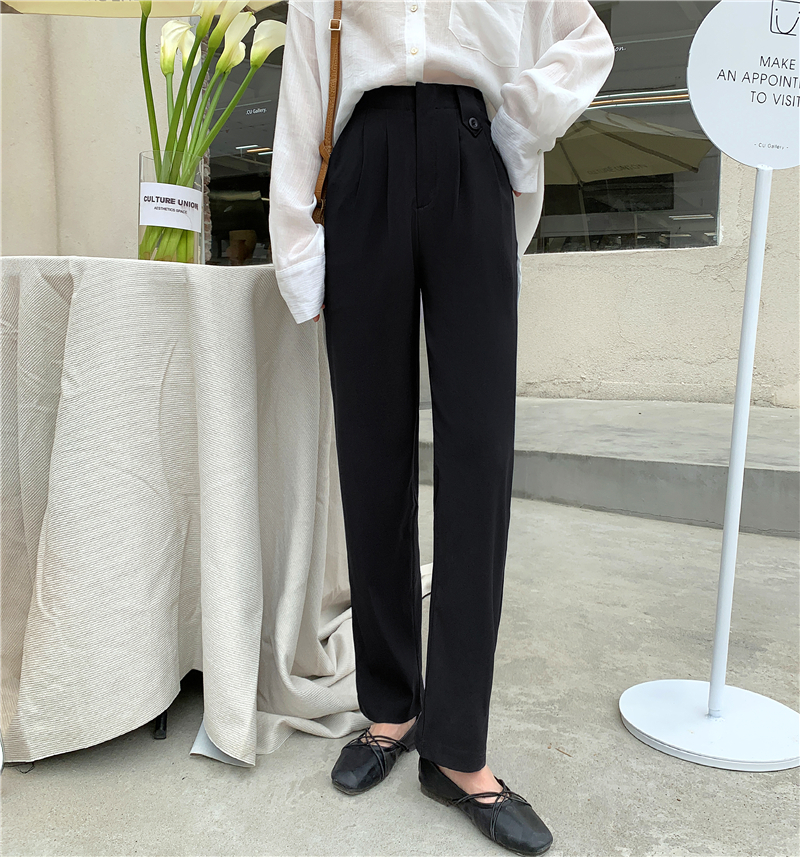 Title 5, Loose, Thin And High Mopping Suit Pants