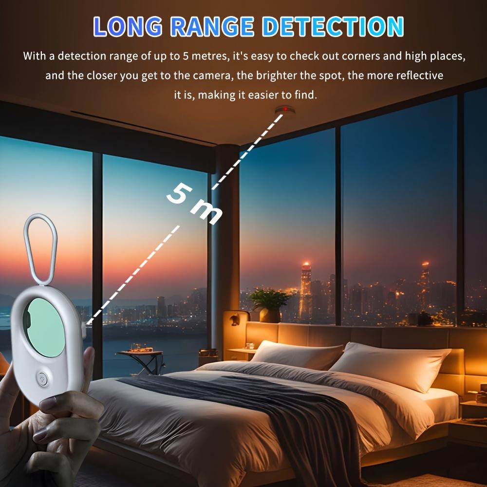 Rechargeable USB-powered Infrared Camera Detector, Portable Anti-spy Surveillance Scanner