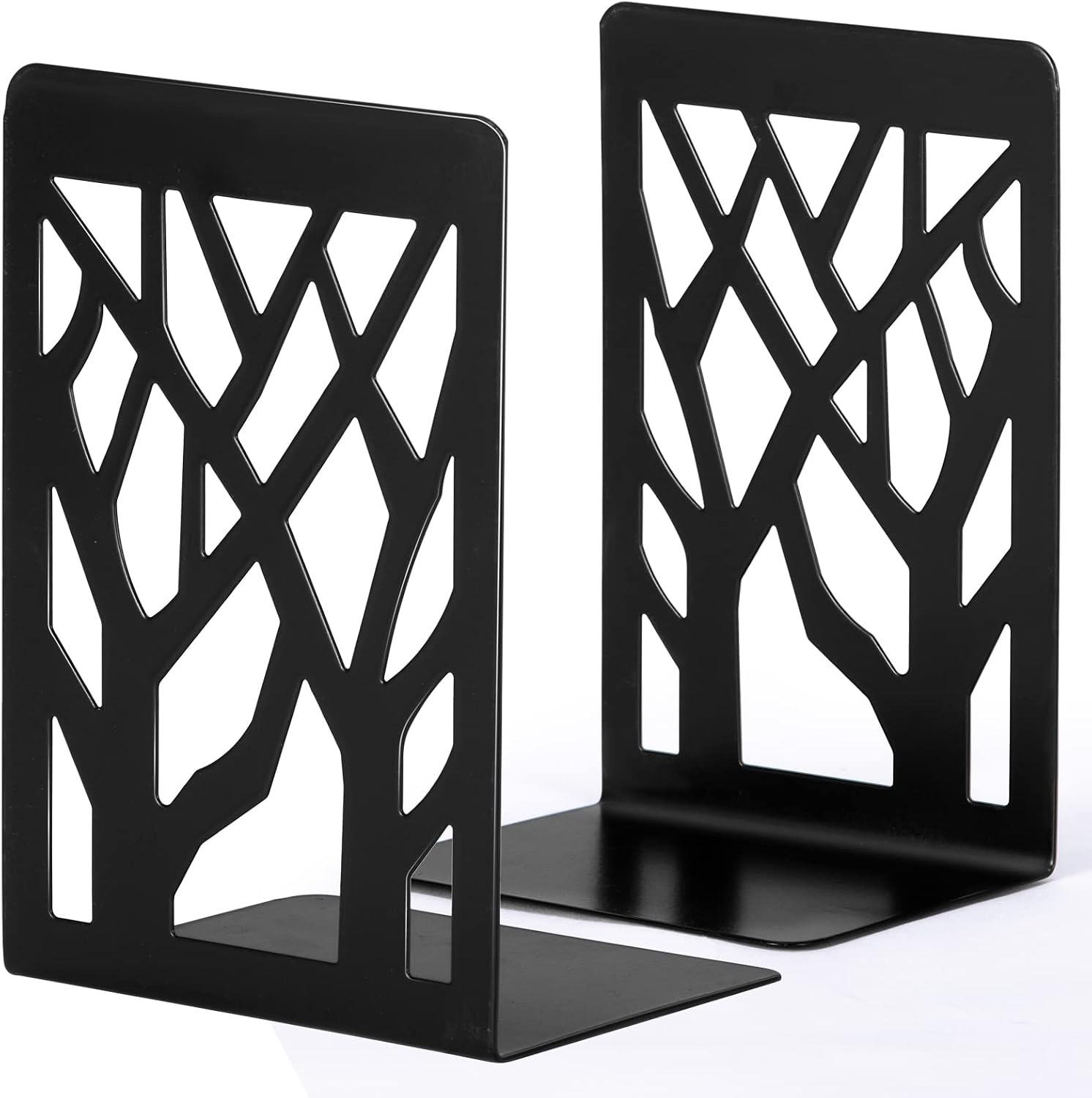 Porte-livres en métal haut de gamme pour étagères, supports de livres robustes pour l'organisation des livres, du bureau, de la maison et de la bibliothèque