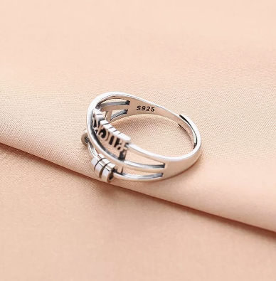 Title 1, Vintage Multi-layer Index Finger Ring Individua...