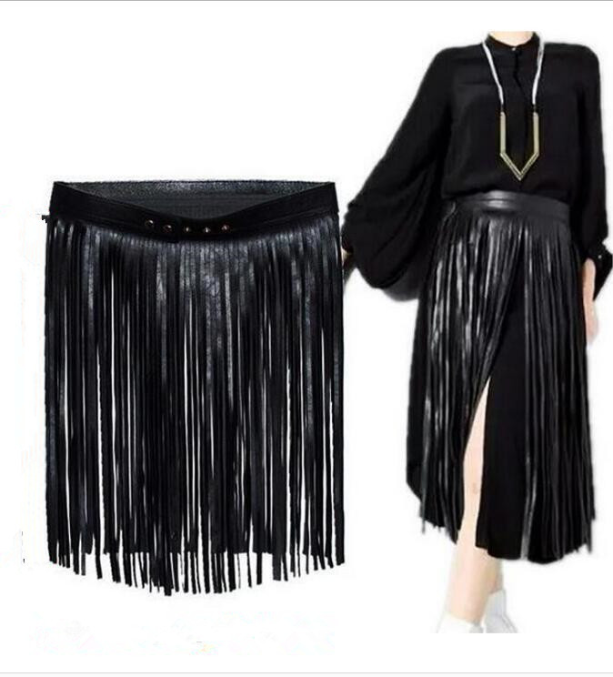 Title 1, Long Tassel Supsy Style Adjustable Belt