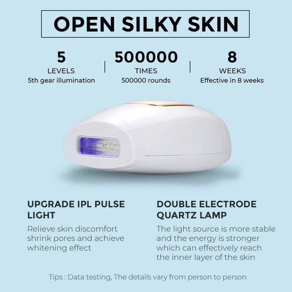 IPL Laser Permanent Hair Removal Device Painless Pulse Home Use — image 12