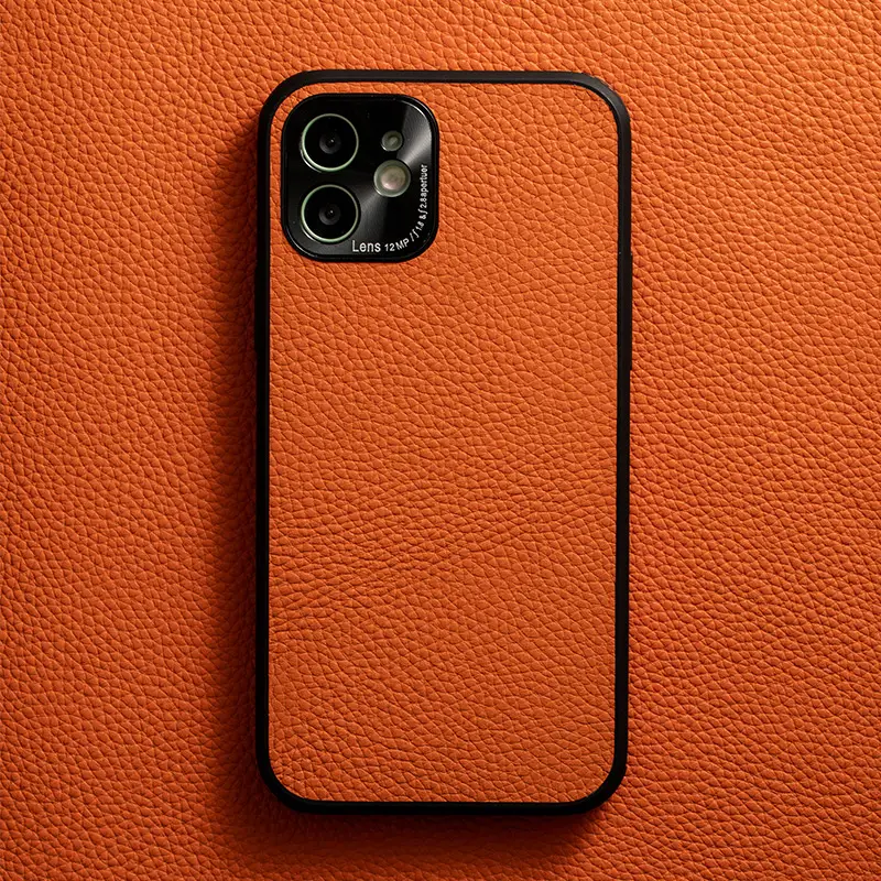 All-inclusive Lens Anti-fall Solid Color Mobile Phone Case