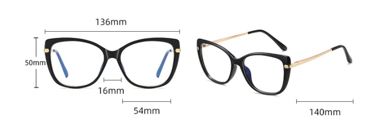 Title 1, Matching Degree Myopia Large Face Glasses