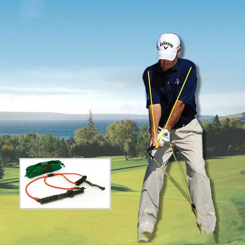 Golf Training Equipment Swing Arm Pull Putter