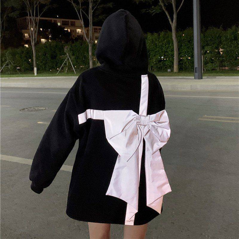 Harajuku Design Sense Fried Street Plus Velvet Thick Hooded Jacket