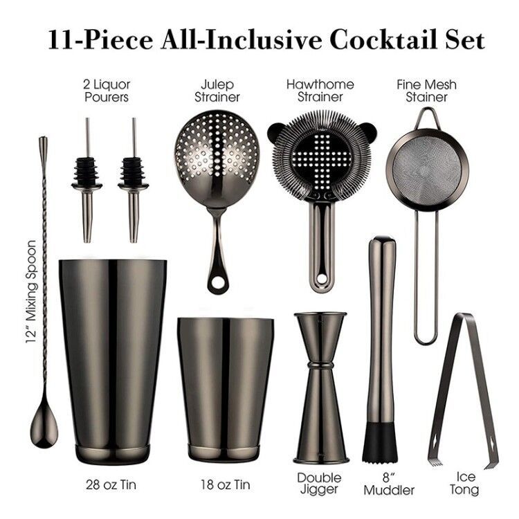 Title 3, Stainless steel shaker set