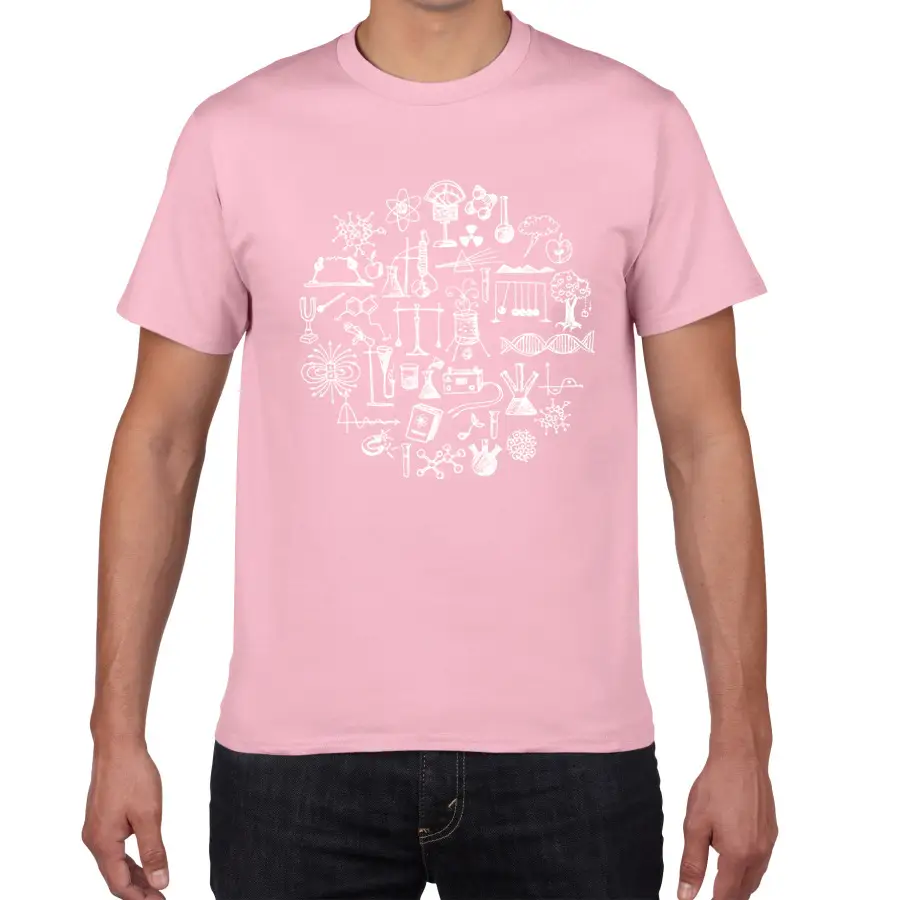 Men's European And American Formula Creative Printing Cotton Short-sleeved T-shirt