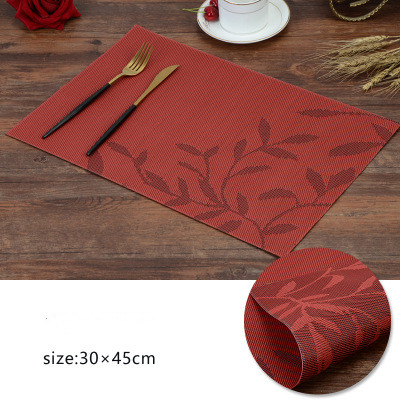 Environmentally Friendly PVC Insulation Table Cloth Plate Mat