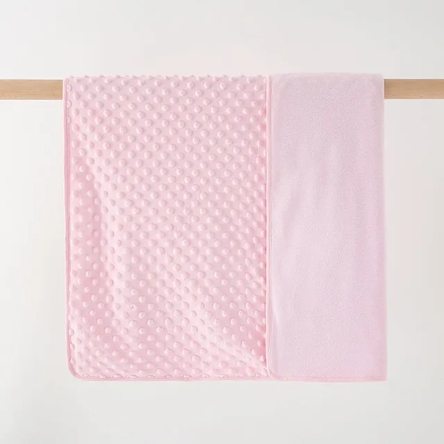 Spring And Autumn Double Cover Blanket Children Summer Cool Air Conditioning Small Quilt Pink - Shop at LoveMi