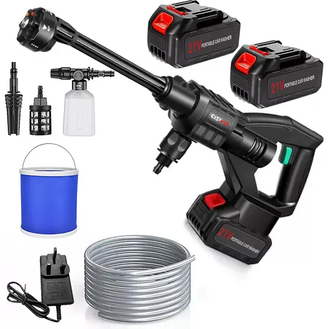 Portable Cordless Car Pressure Washer Water High