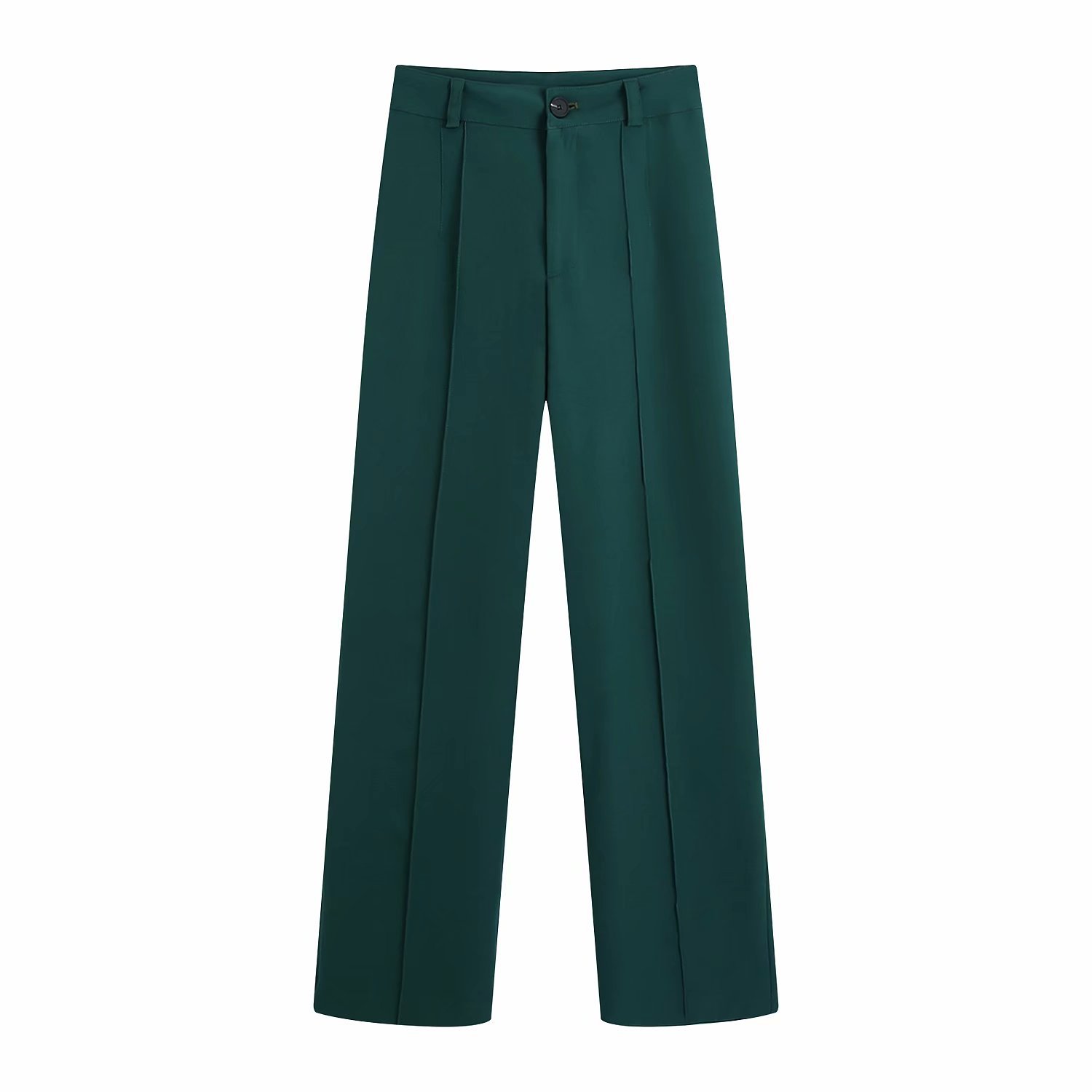 Title 13, Temperament Double-breasted Suit Straight Trousers