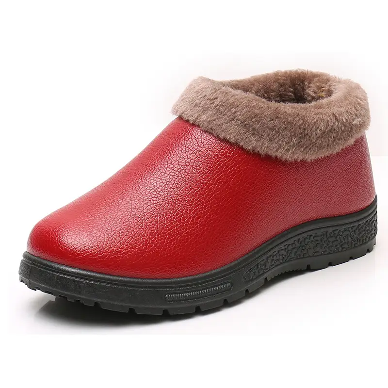 Winter Lady Old Cloth Shoes Non Slip