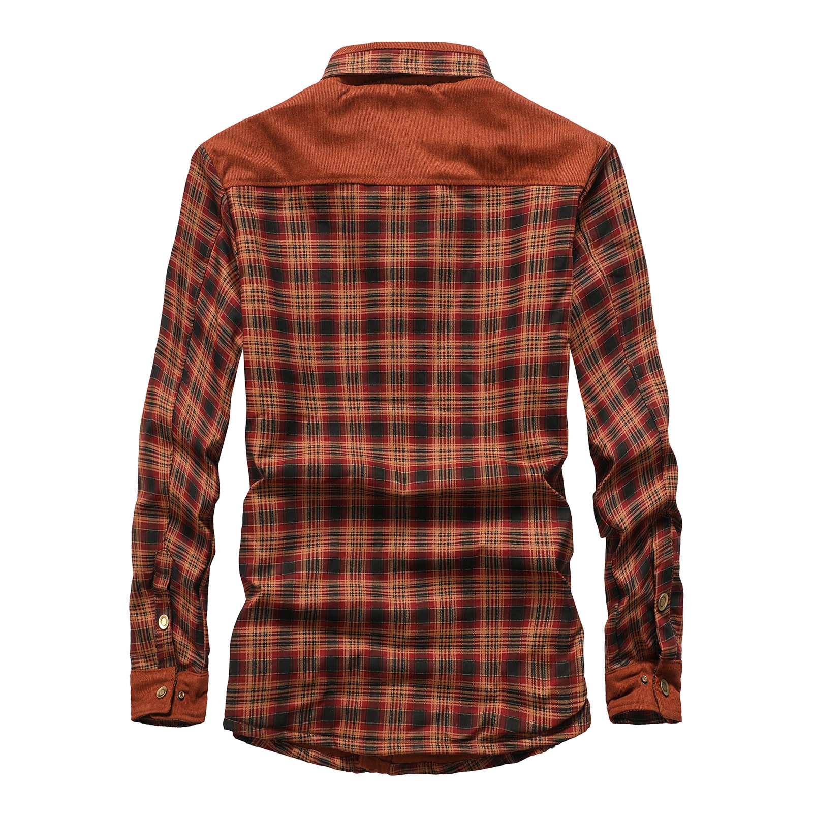 Thick Long Sleeved Casual Loose Warm Shirt
