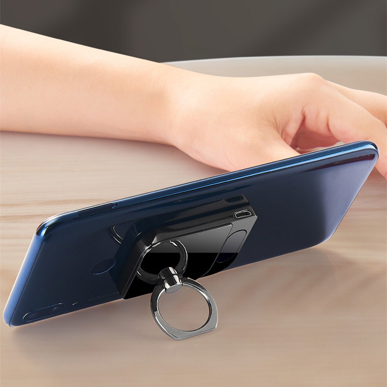 Fingerprint Sensor Touch Ignition Mobile Phone Holder Creative Usb Ring Buckle - Image 6