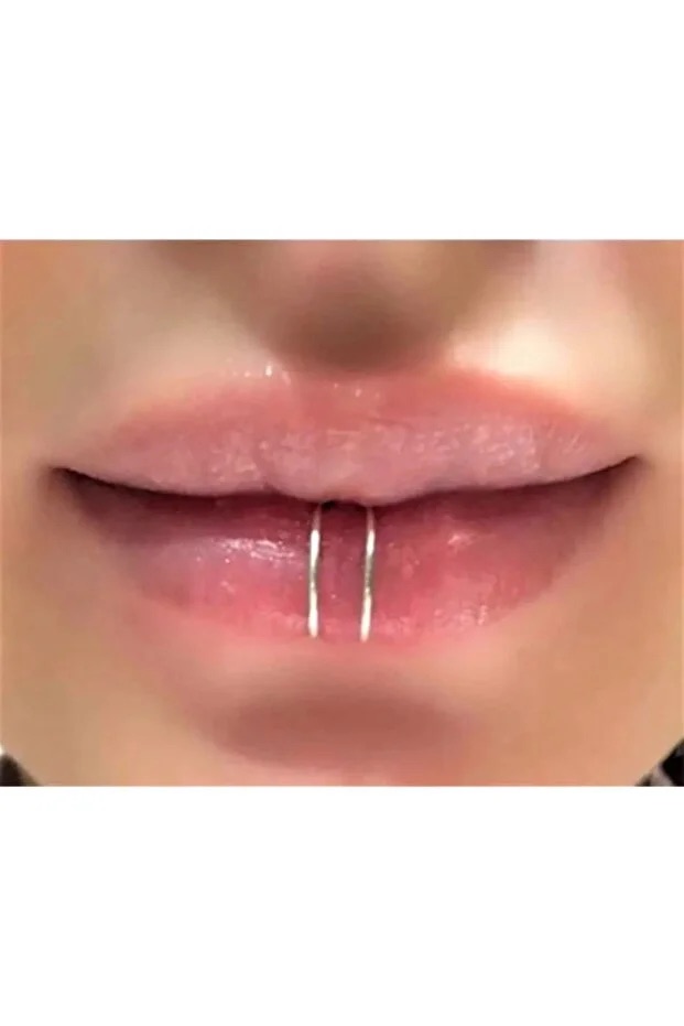 Clip On Fake Piercing Unisex Lip Nose Ear Cartilage Non Piercing Design 2