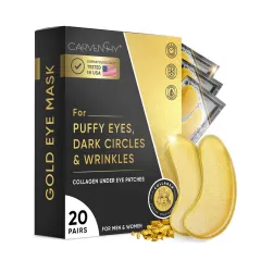 Eye Bag Removal Wrinkle Lifting And Tightening 24K Gold Eye Mask Patch - Eye Mask 20Pairs - View 1