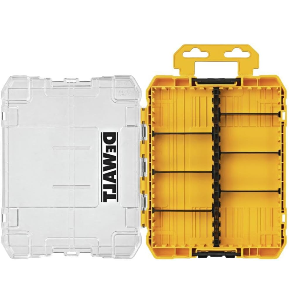 Medium 8-Compartments Small Parts Organizer Portable Tough Case Screw Organizer Toolbox With Customizable Dividers — foto 2
