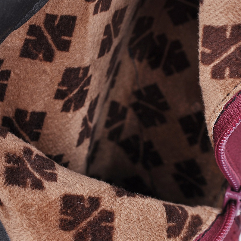 Autumn And Winter Women Platform Platform Wedge Boots