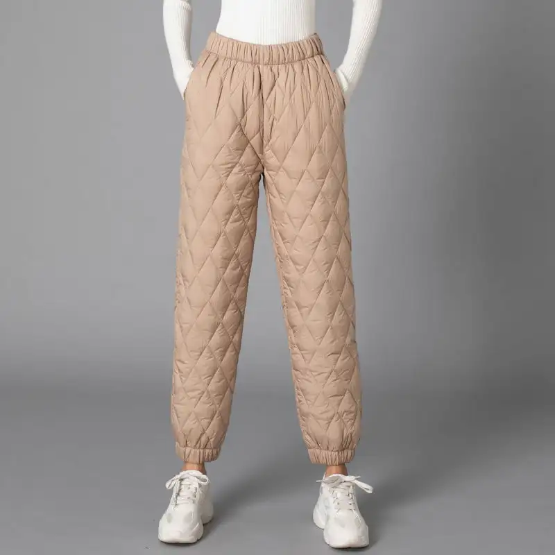 Thermal Pants Were Thin Plus Size Casual Straight