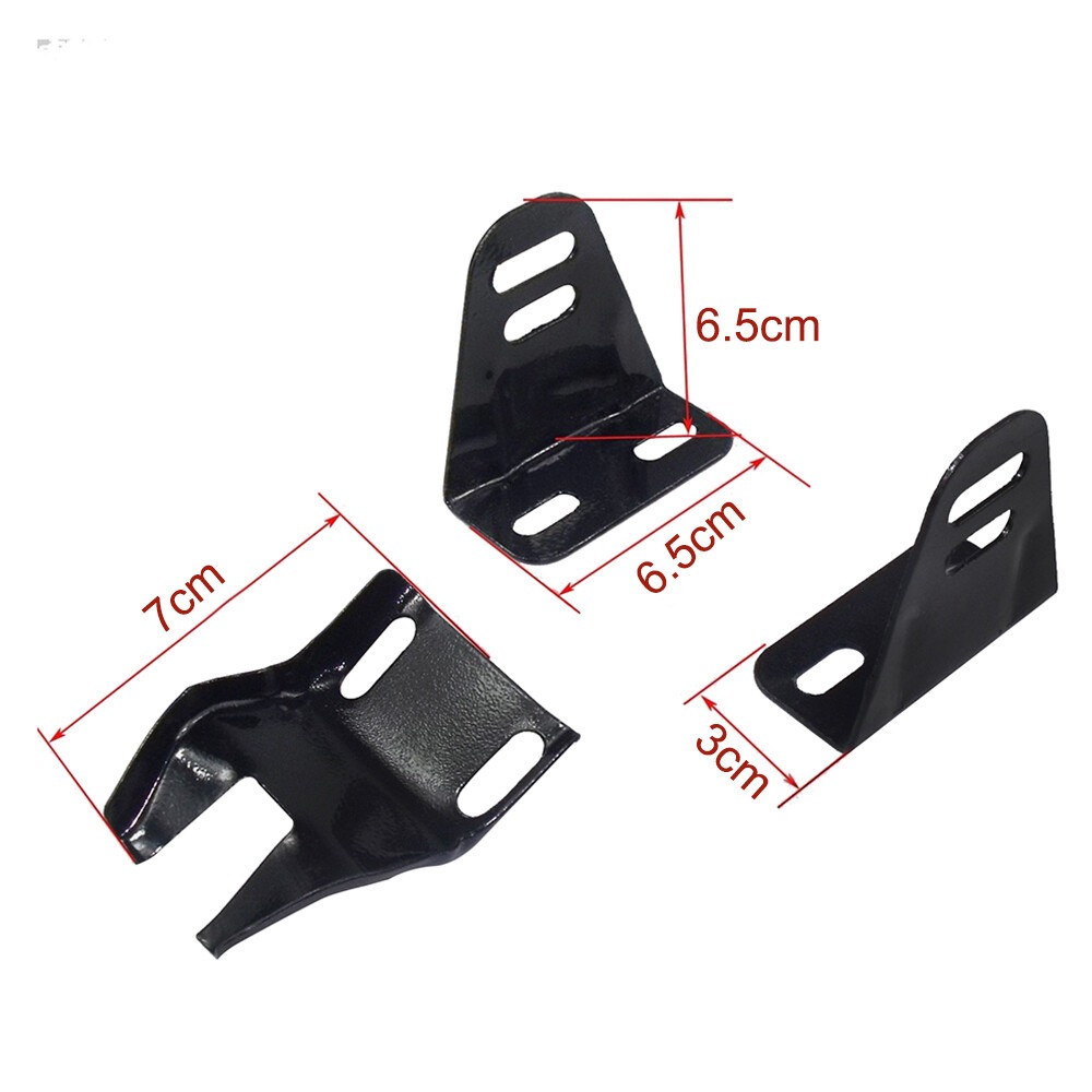 Universal Motorcycle Seat Flat Brat Saddle For Y Amaha H Onda S Uzuki Cafe — image 4