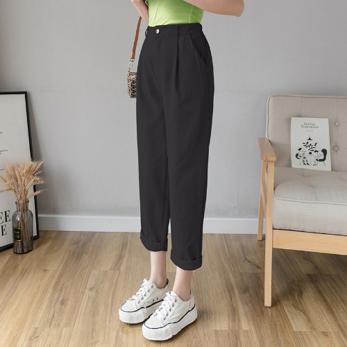 Title 8, Casual fashion cropped pants