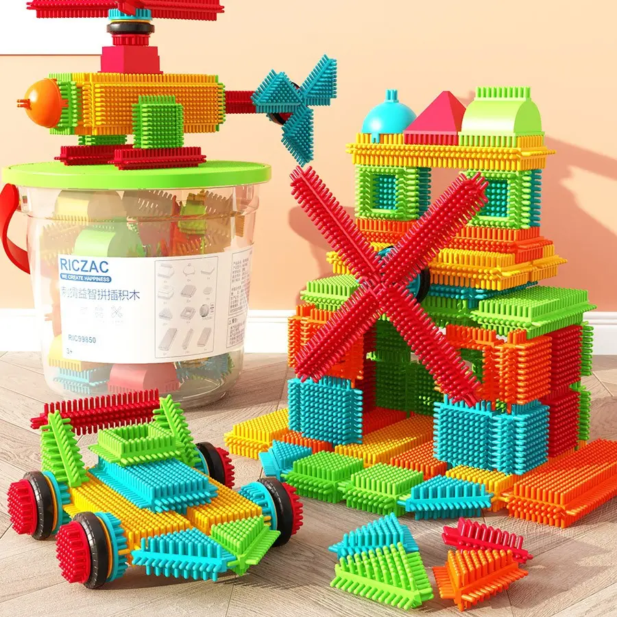 Enlightenment Thorn Bristle Building Blocks Puzzle Assembling