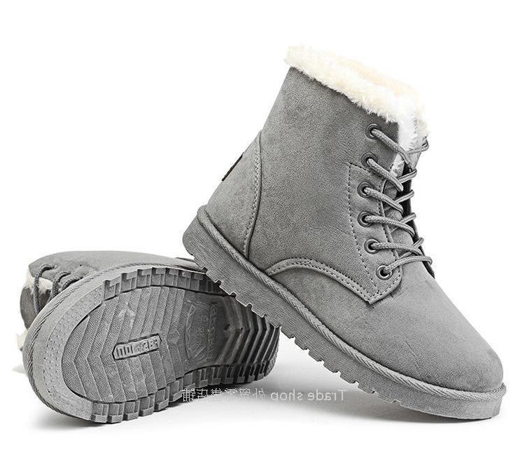 Title 6, Female Warm Ankle Boots Women Snow Winter Shoes