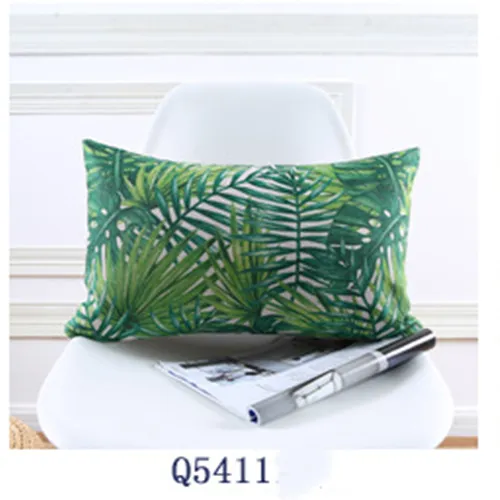 Tropical rain forest sofa pillow cushion Q5411 30X50Cm - Shop at LoveMi
