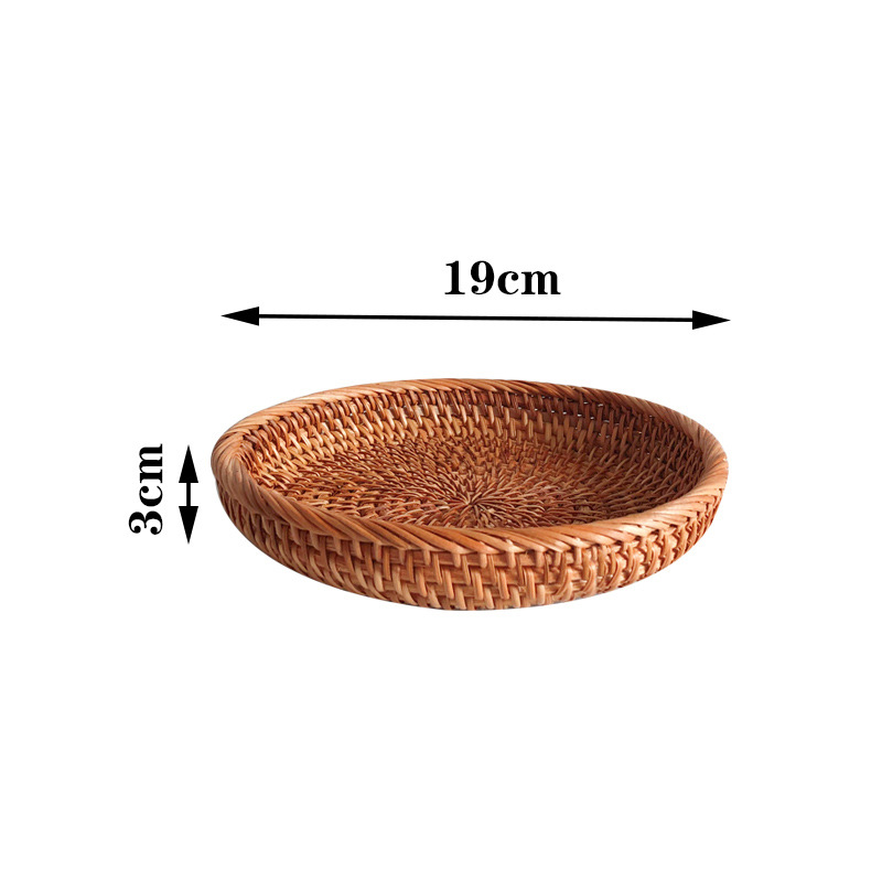 Round shallow dish small