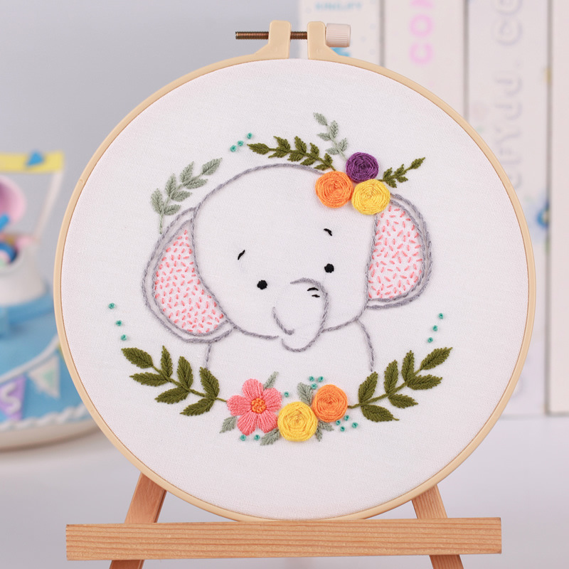 Creative Printing Simple Hand Embroidery Material Bag
