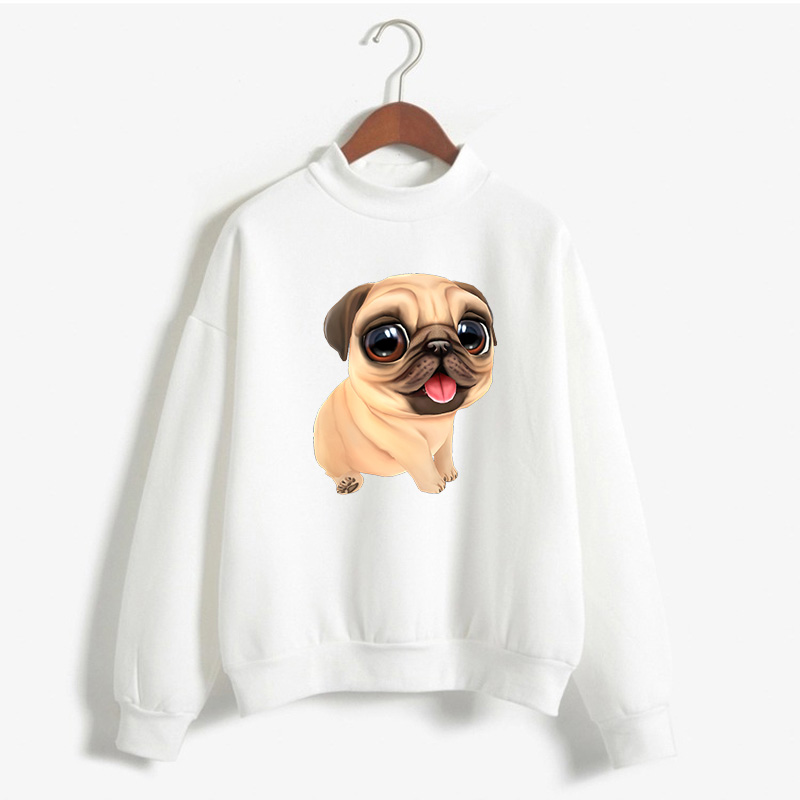 Title 8, Beautiful and cute pug print sweatshirt