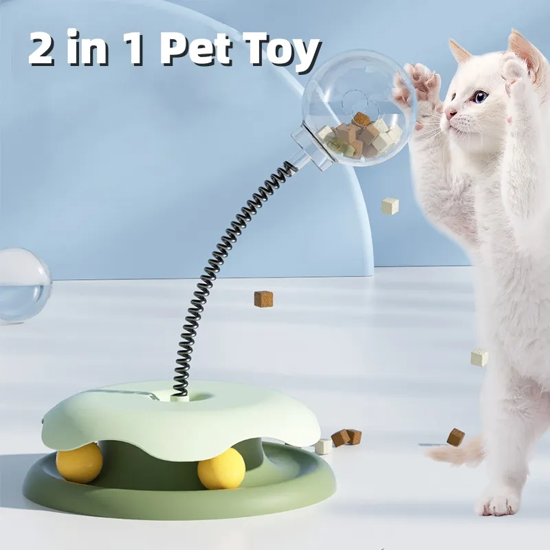 Cat Leakage Food 2 In 1 Toys
