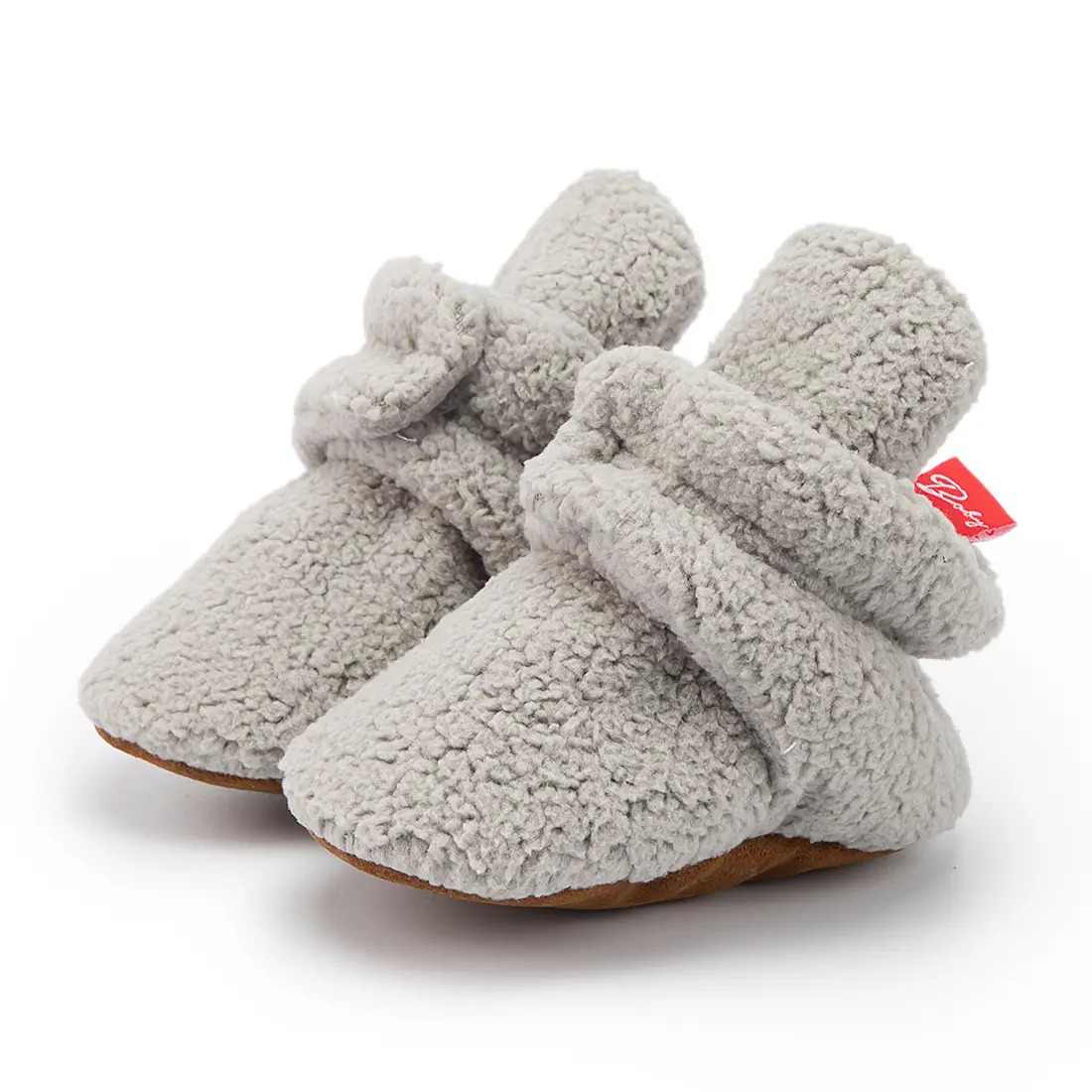 Boys' And Girls' Solid Color Soft-soled Cotton