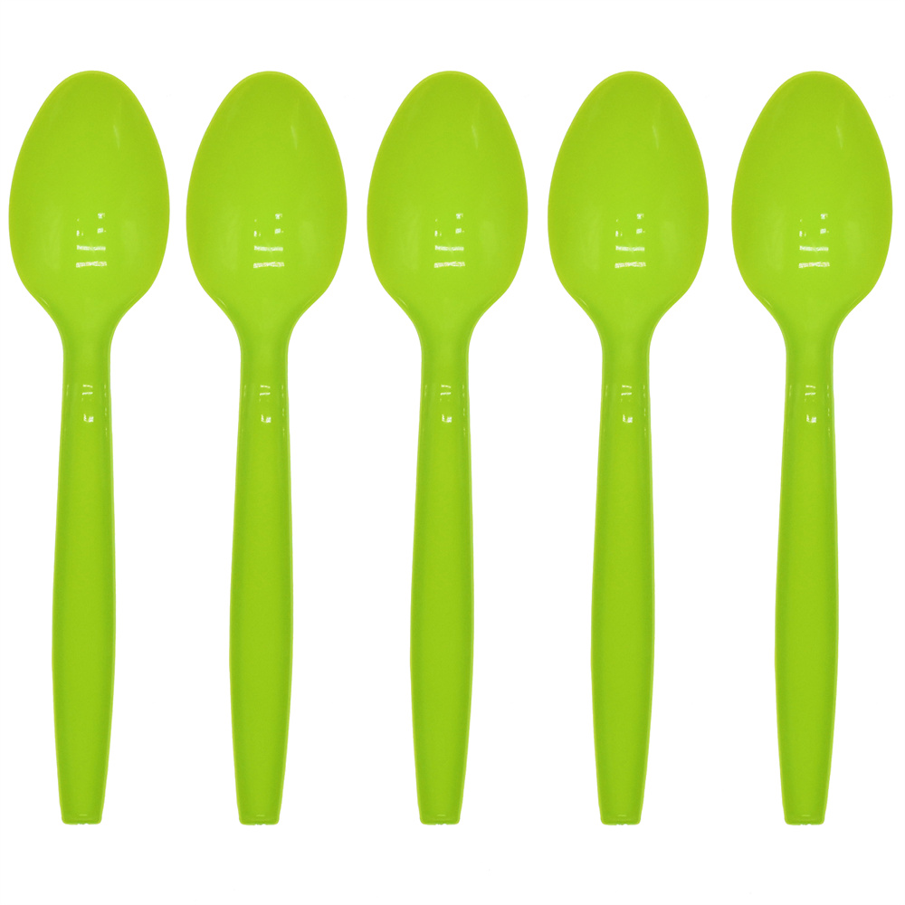 Dark green spoon 10PCS